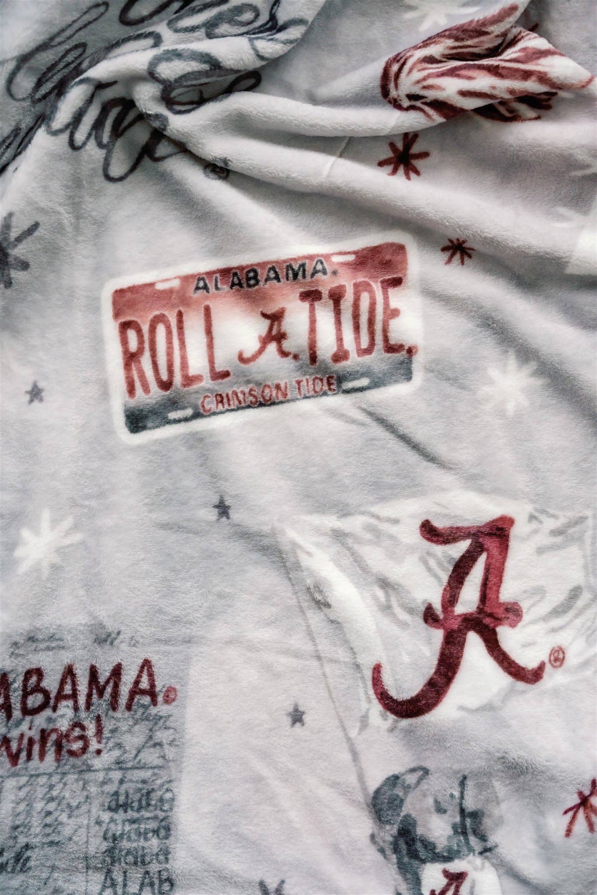University of Alabama Flannel Fleece Blanket