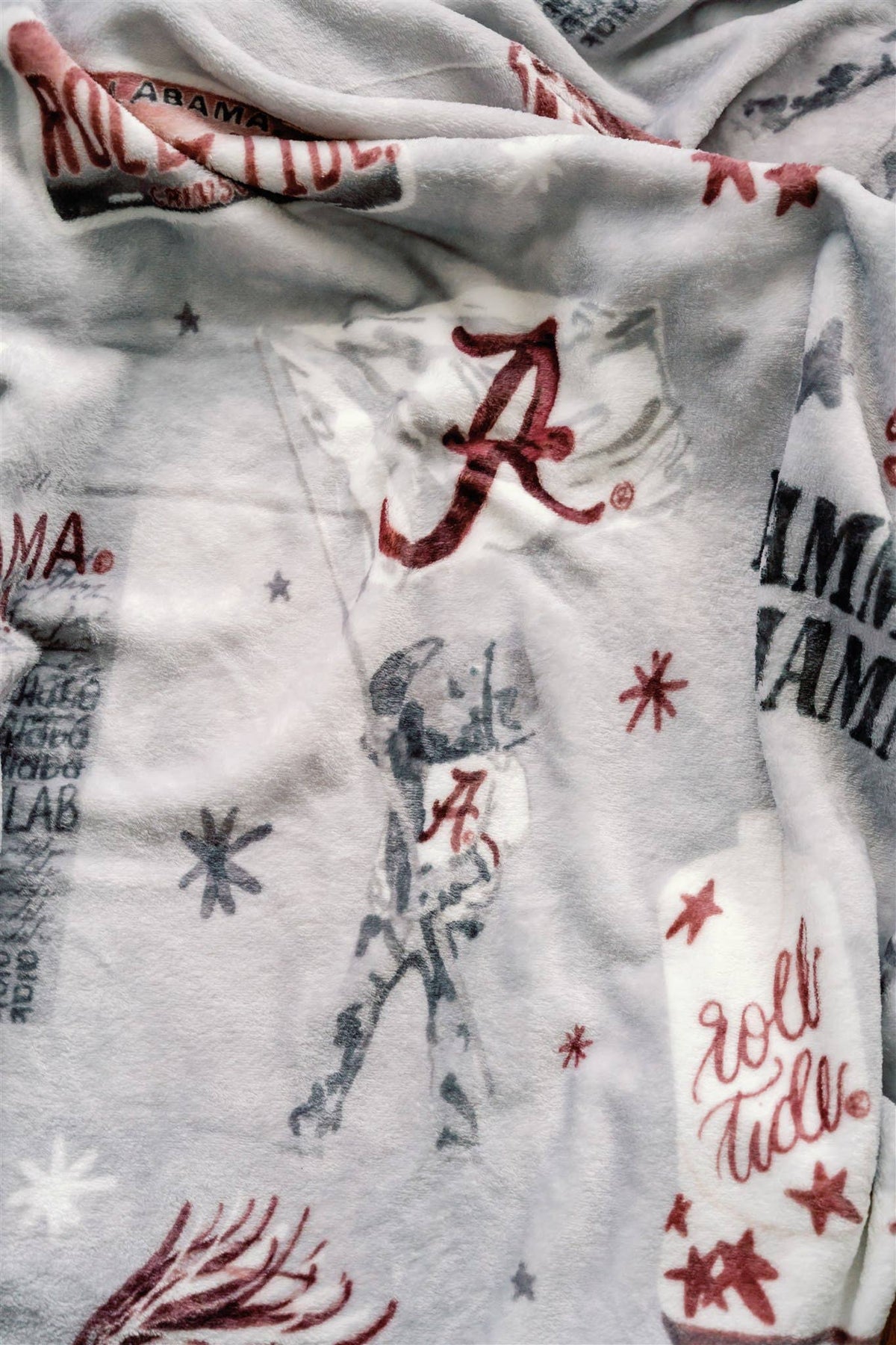 University of Alabama Flannel Fleece Blanket