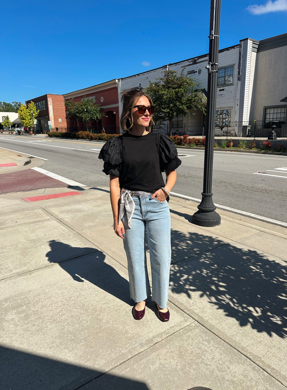 The Boone Top - Black