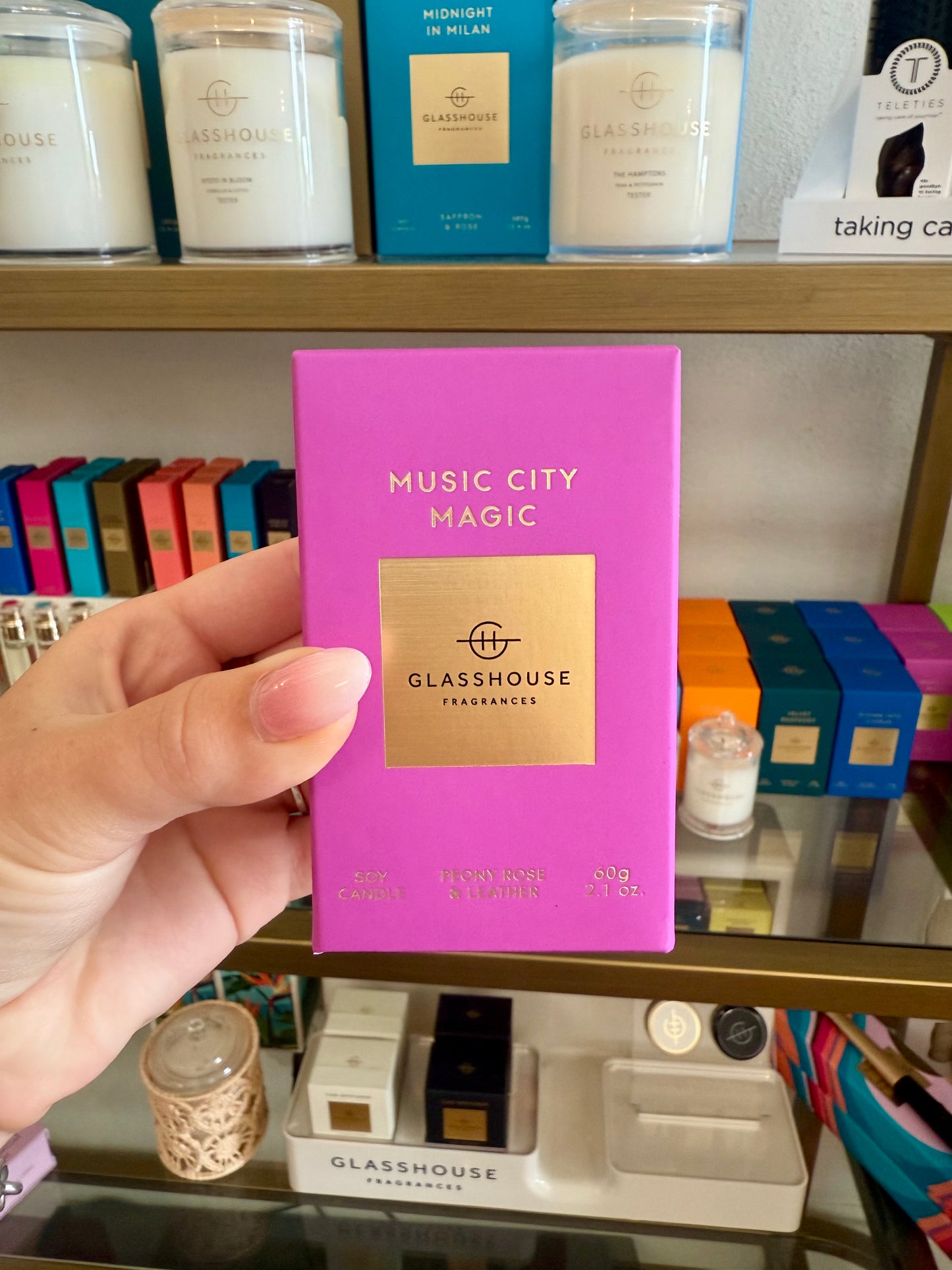 Glasshouse Candle 2.1 - Music City Magic