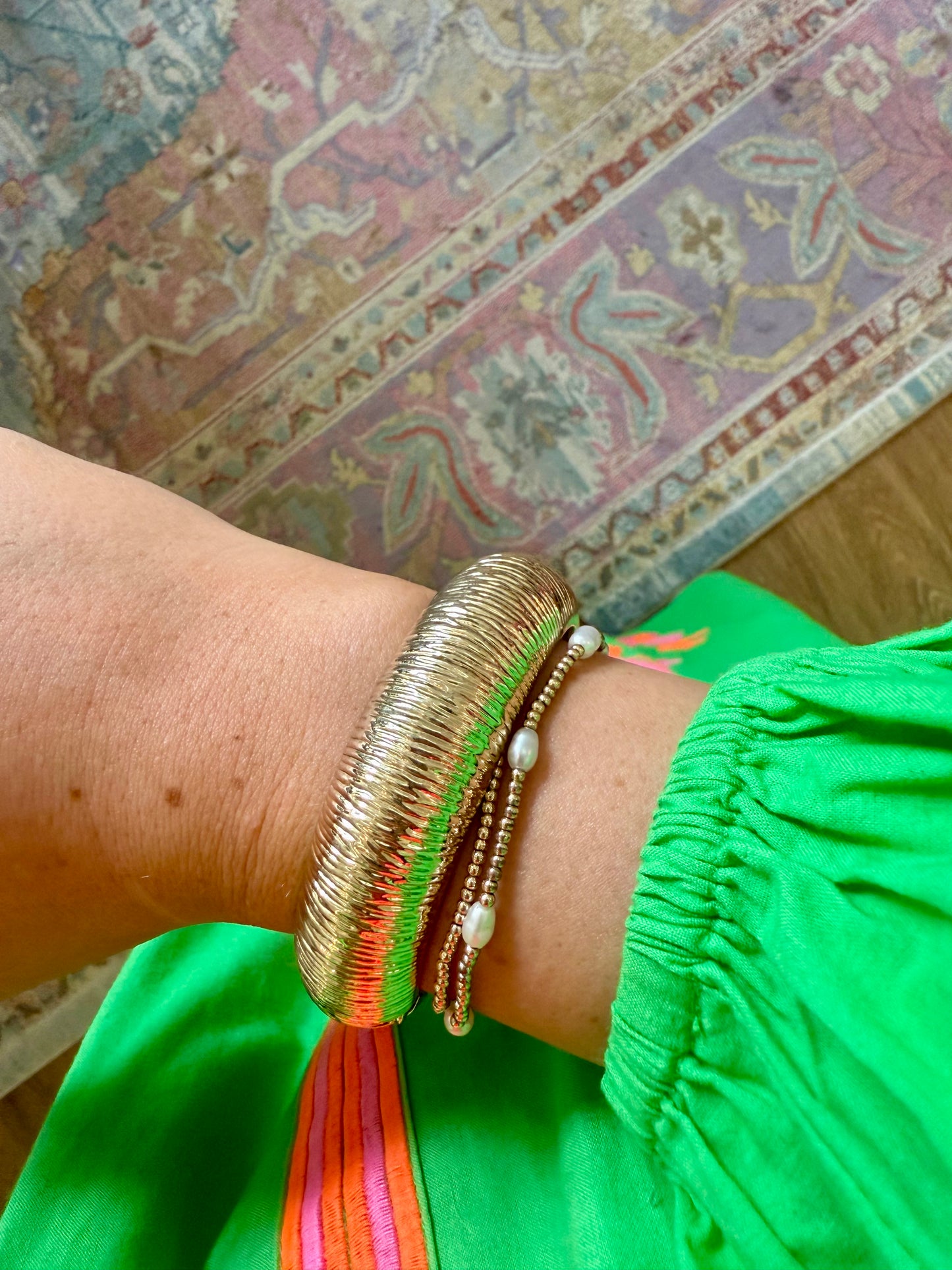 The Gold Cuff Bracelet