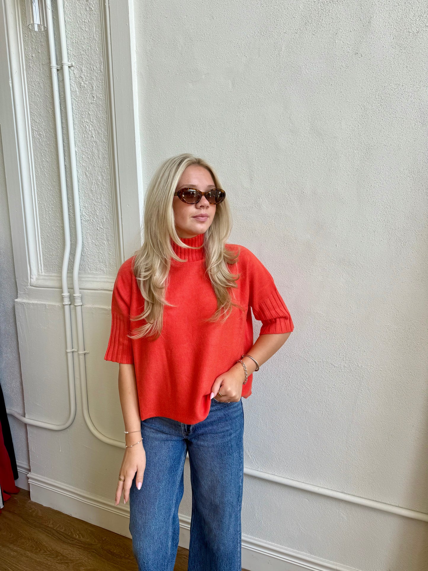 The Maple Sweater - Orange