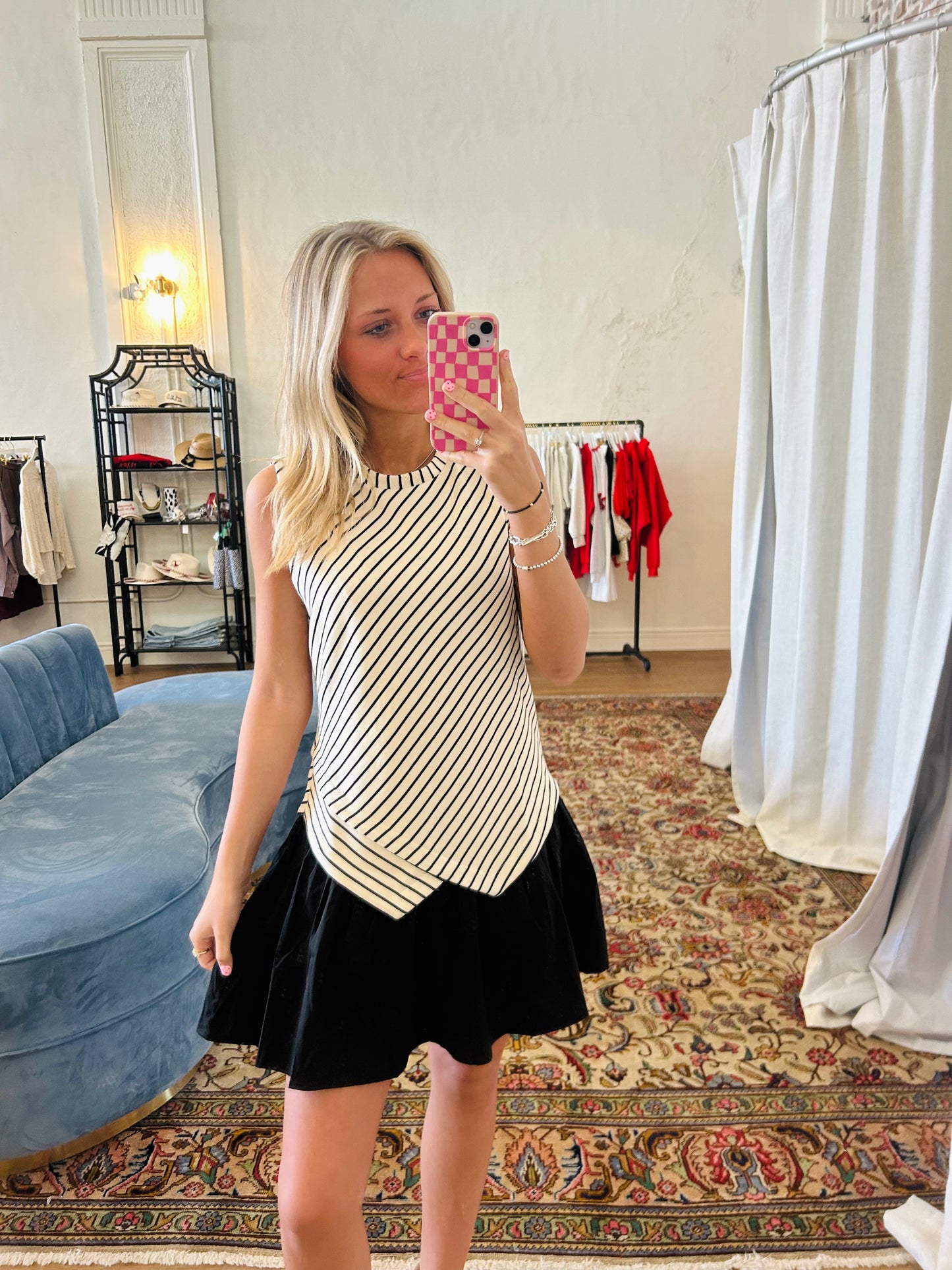 The Marley Wrap-Over Mini Dress