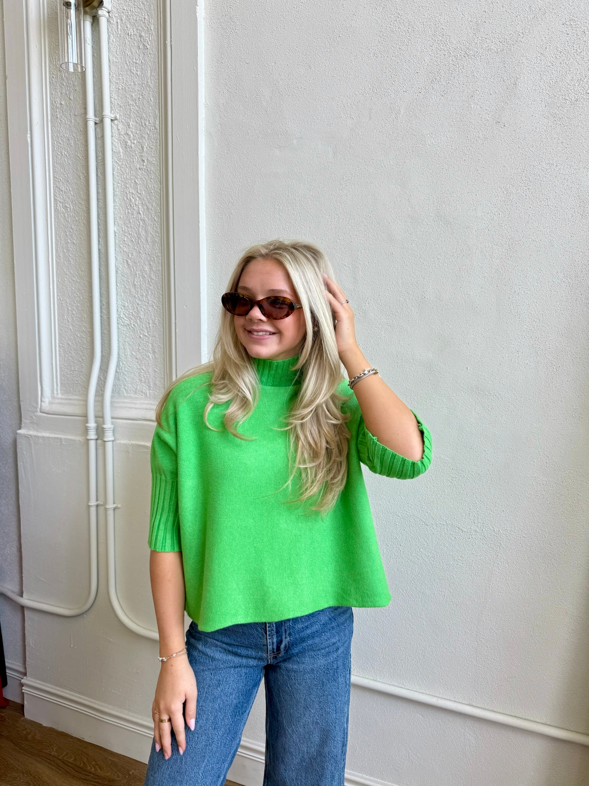 The Maple Sweater - Green