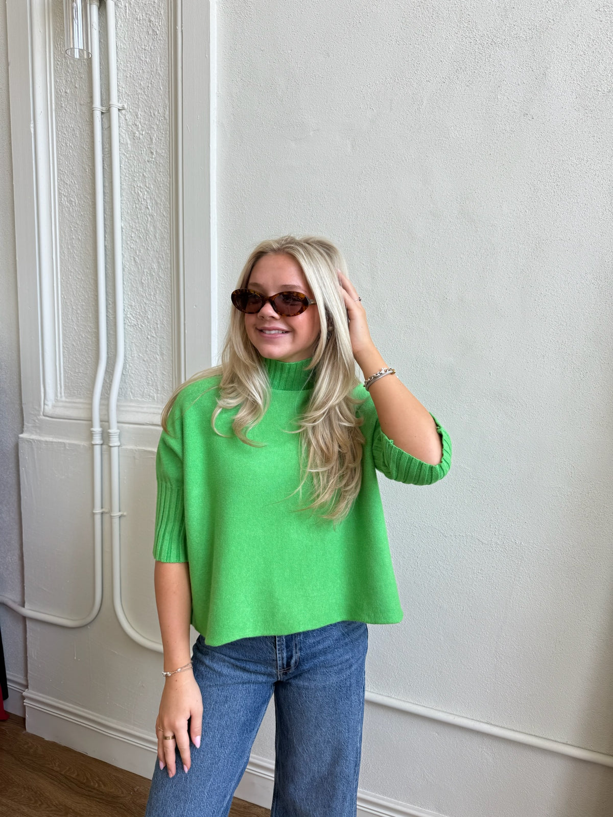 The Maple Sweater - Green