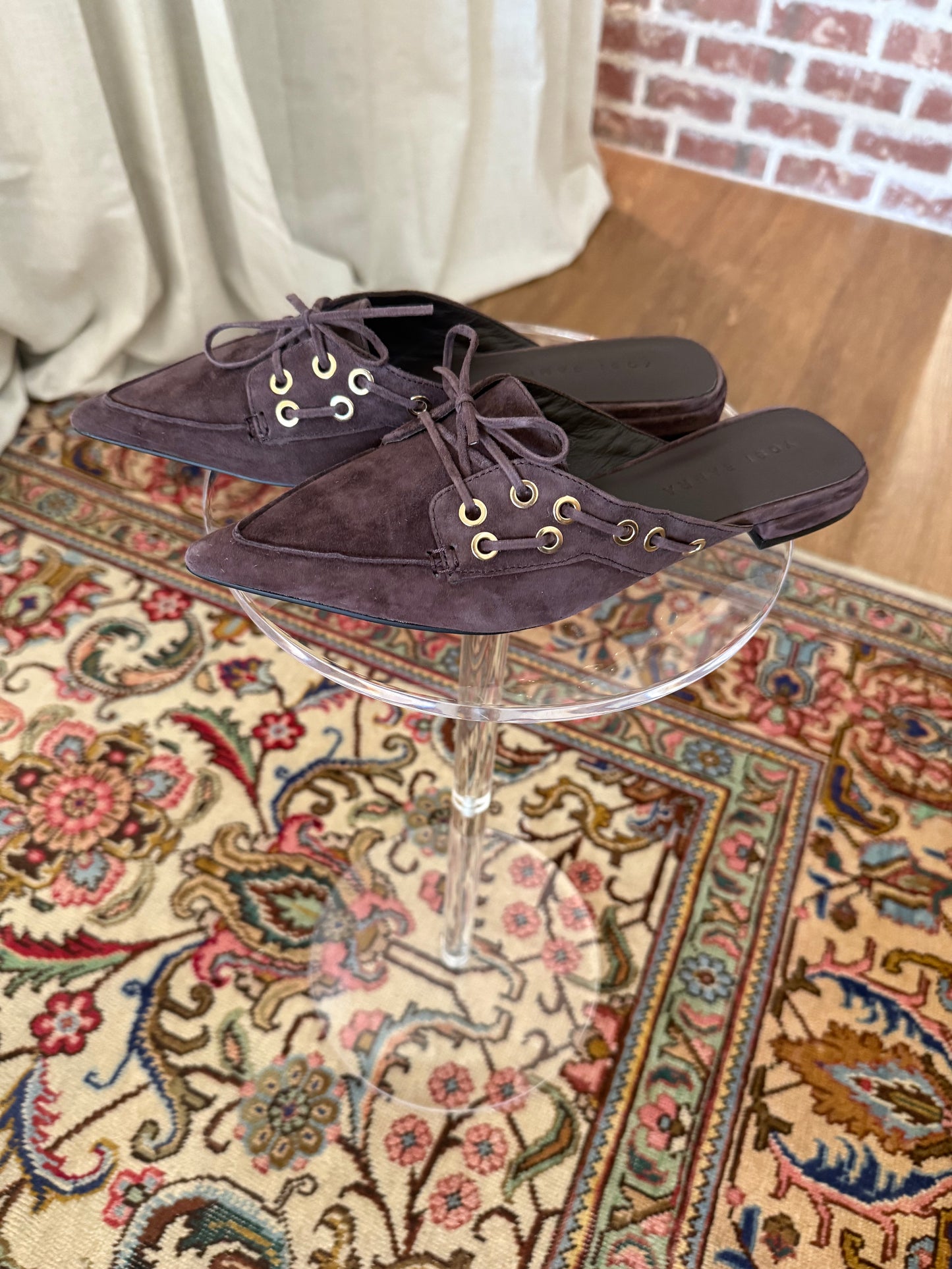 Yosi Samra- Astor- Chocolate Suede