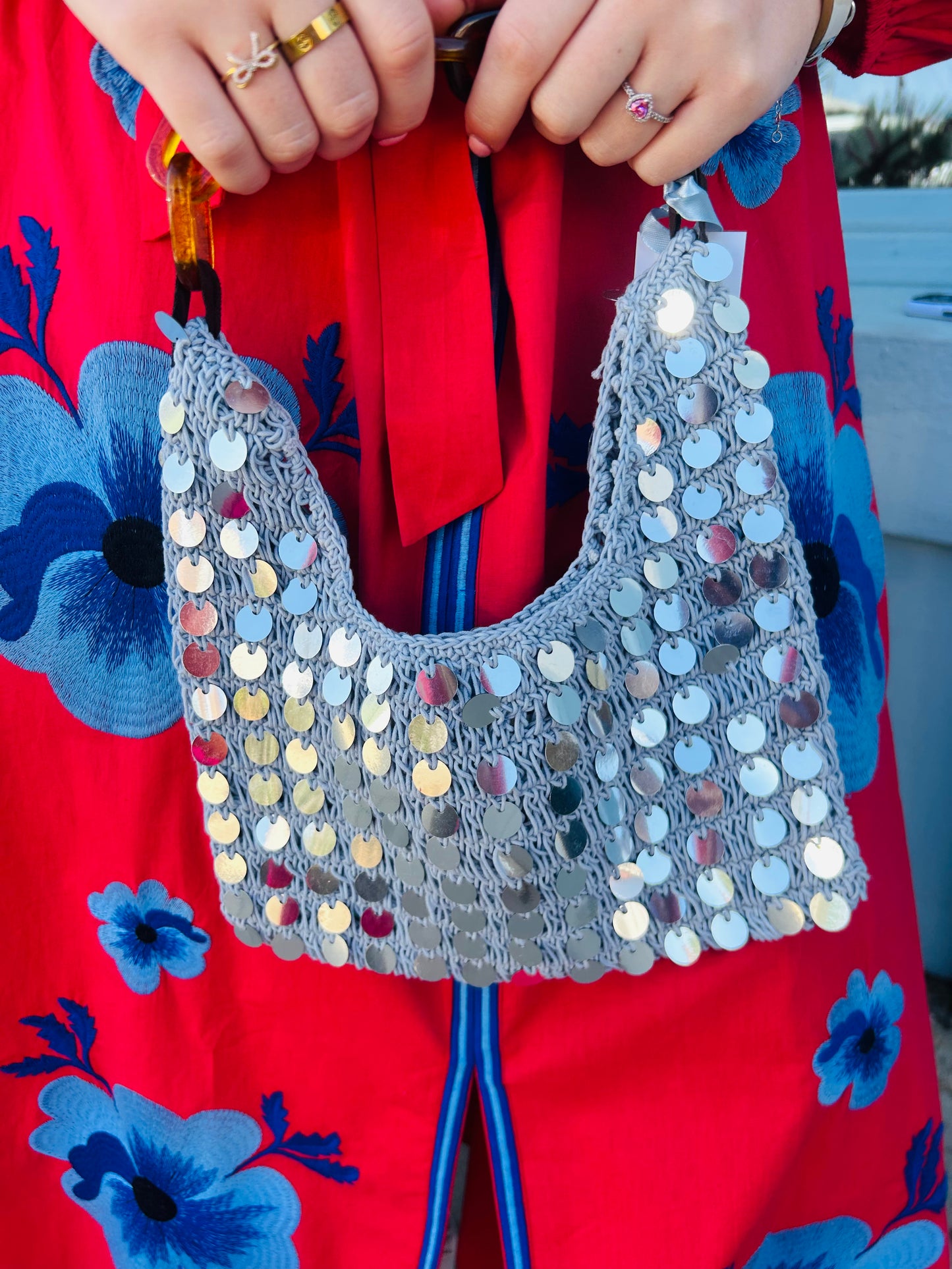 The Lori Bag - Silver