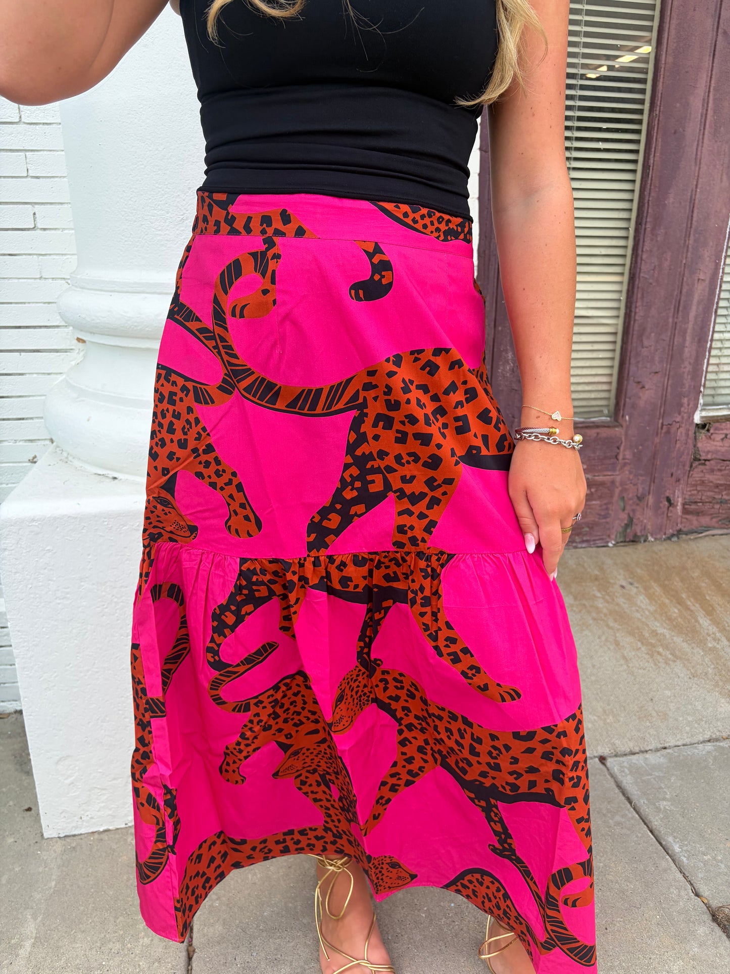 The Cove Skirt - Leopard