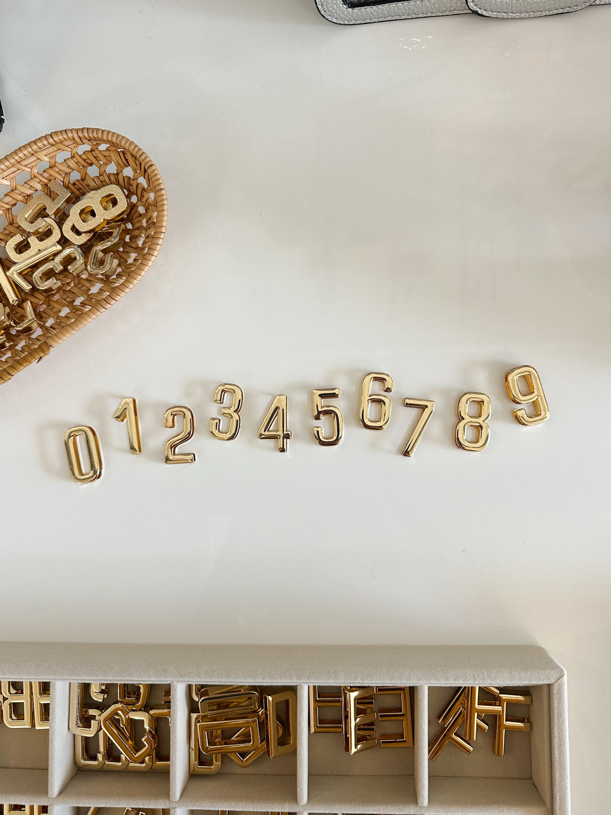 Gold Slide Number