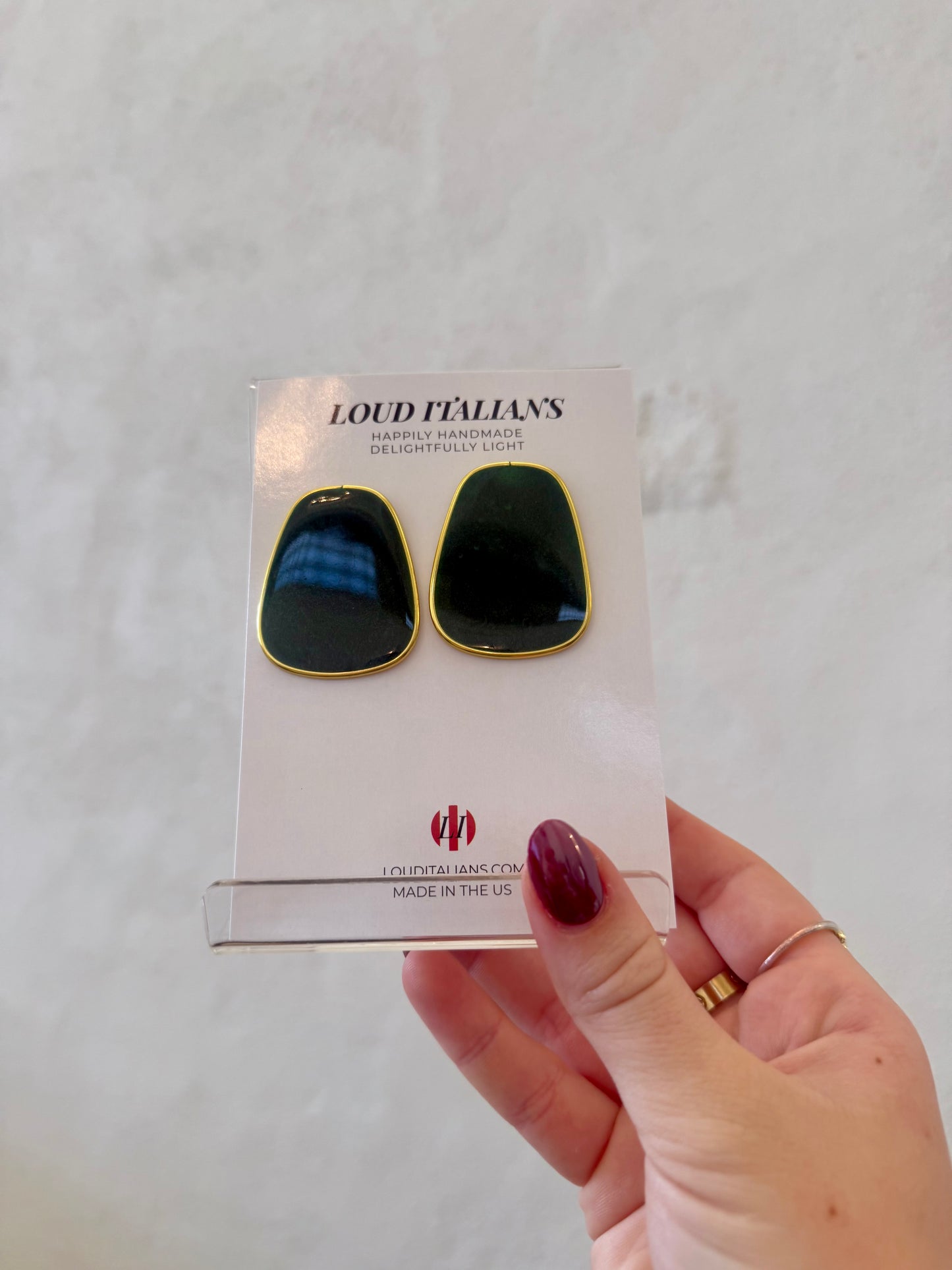 Loud Italian- Deep Green