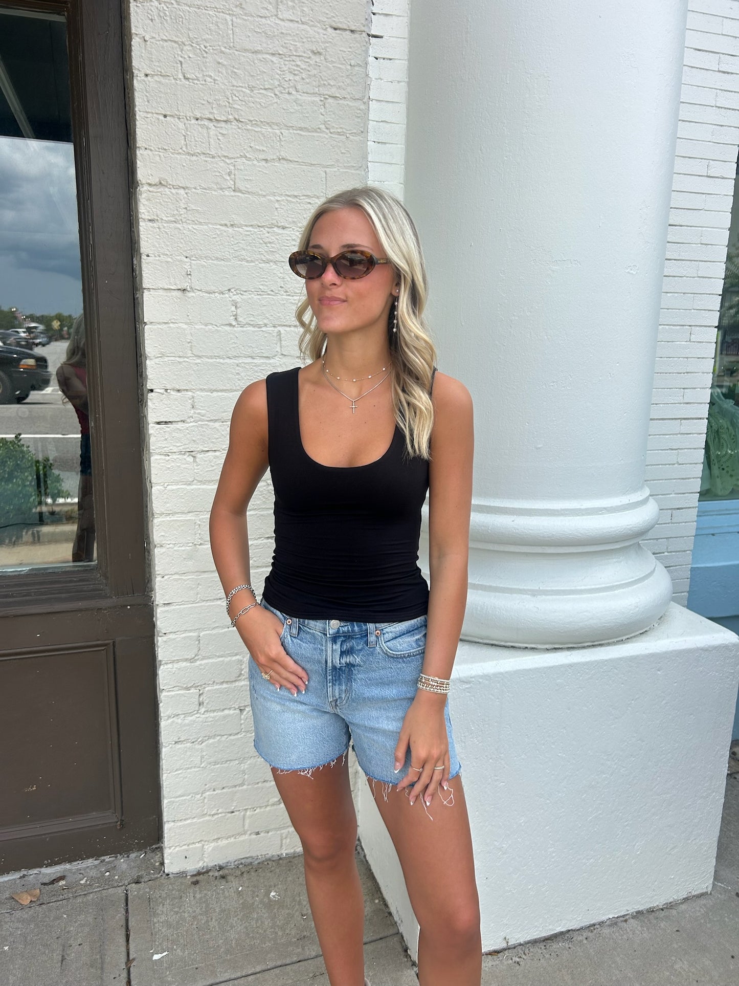 The Sylvie Tank - Black