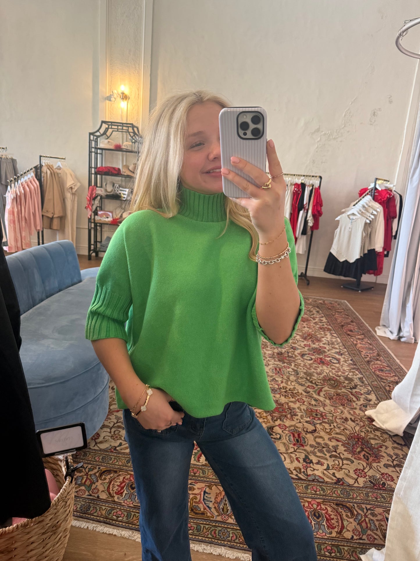 The Maple Sweater - Green