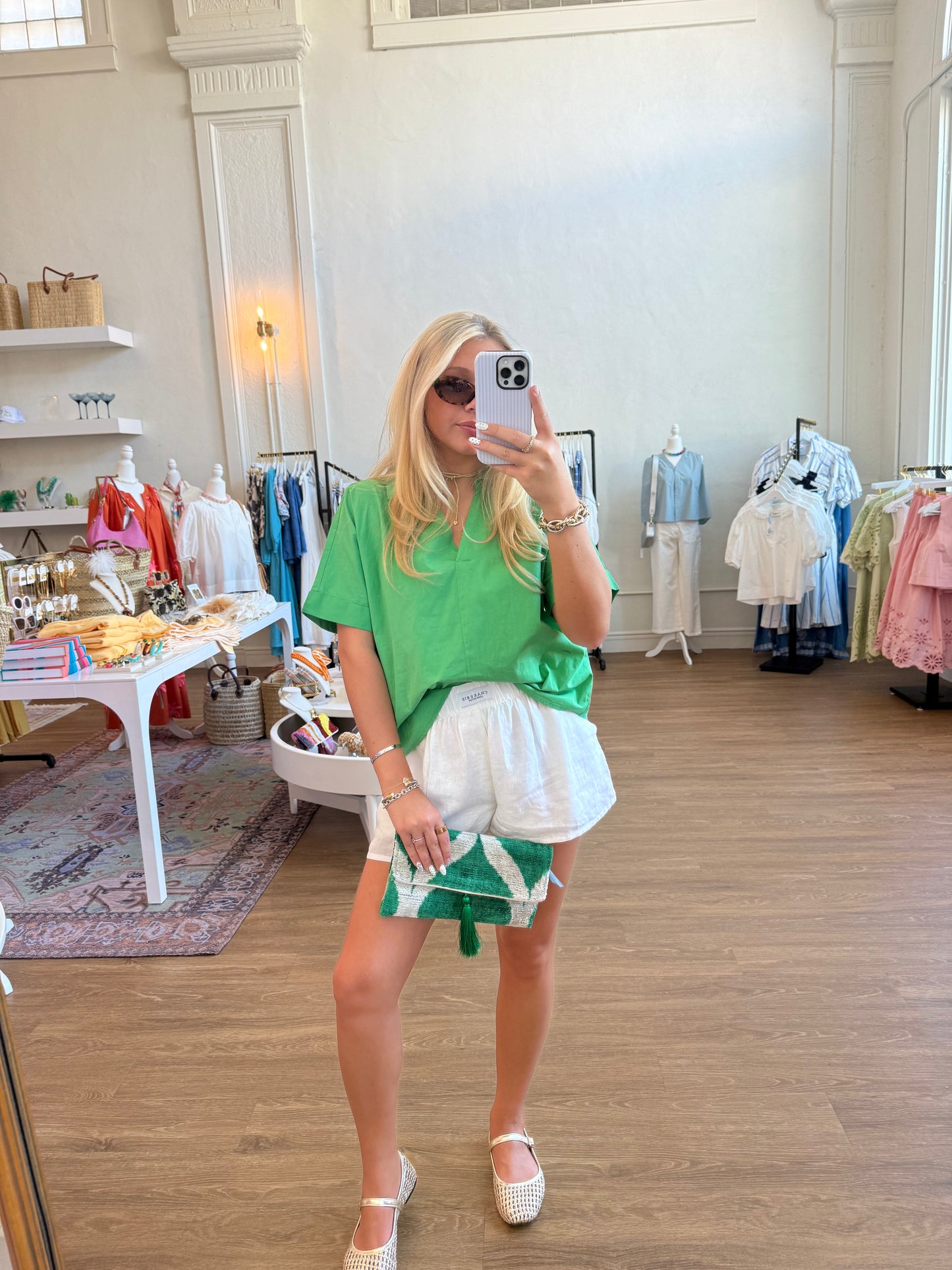 White Linen Short
