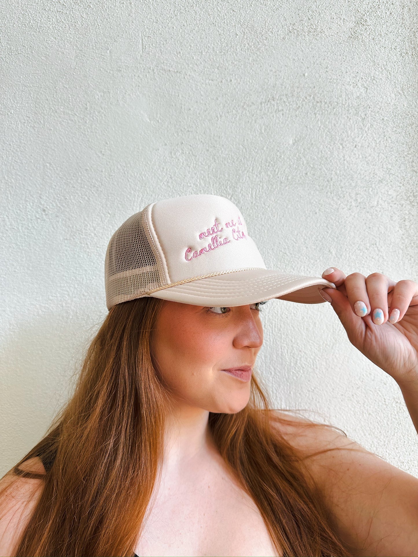 Meet me at Camellia City Cafe Hat