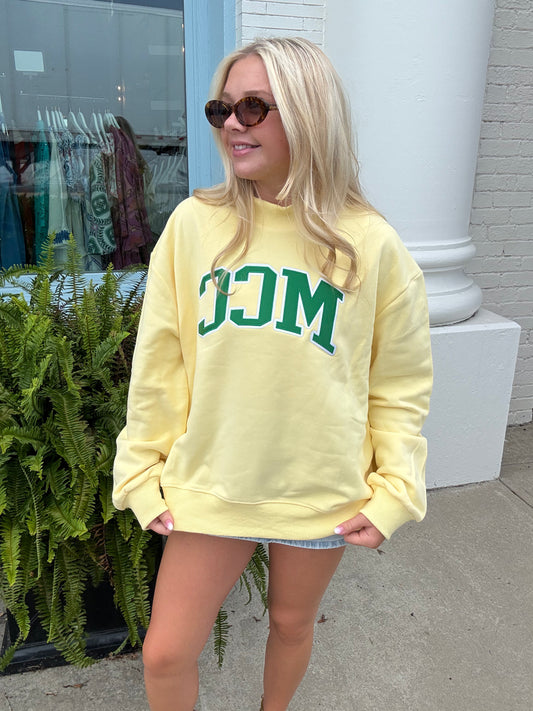 MCC Mock Neck - Yellow