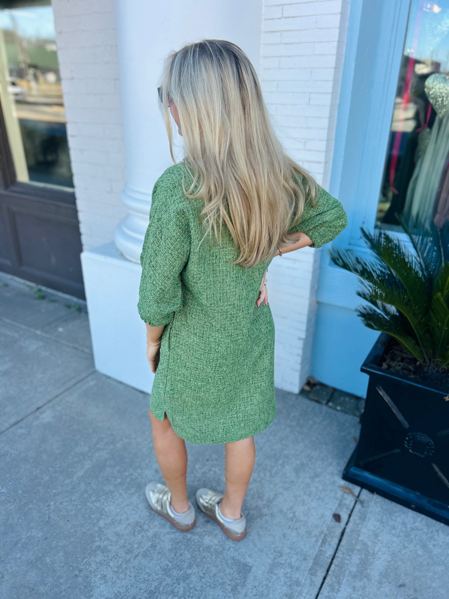 Betsy Tweed Dress