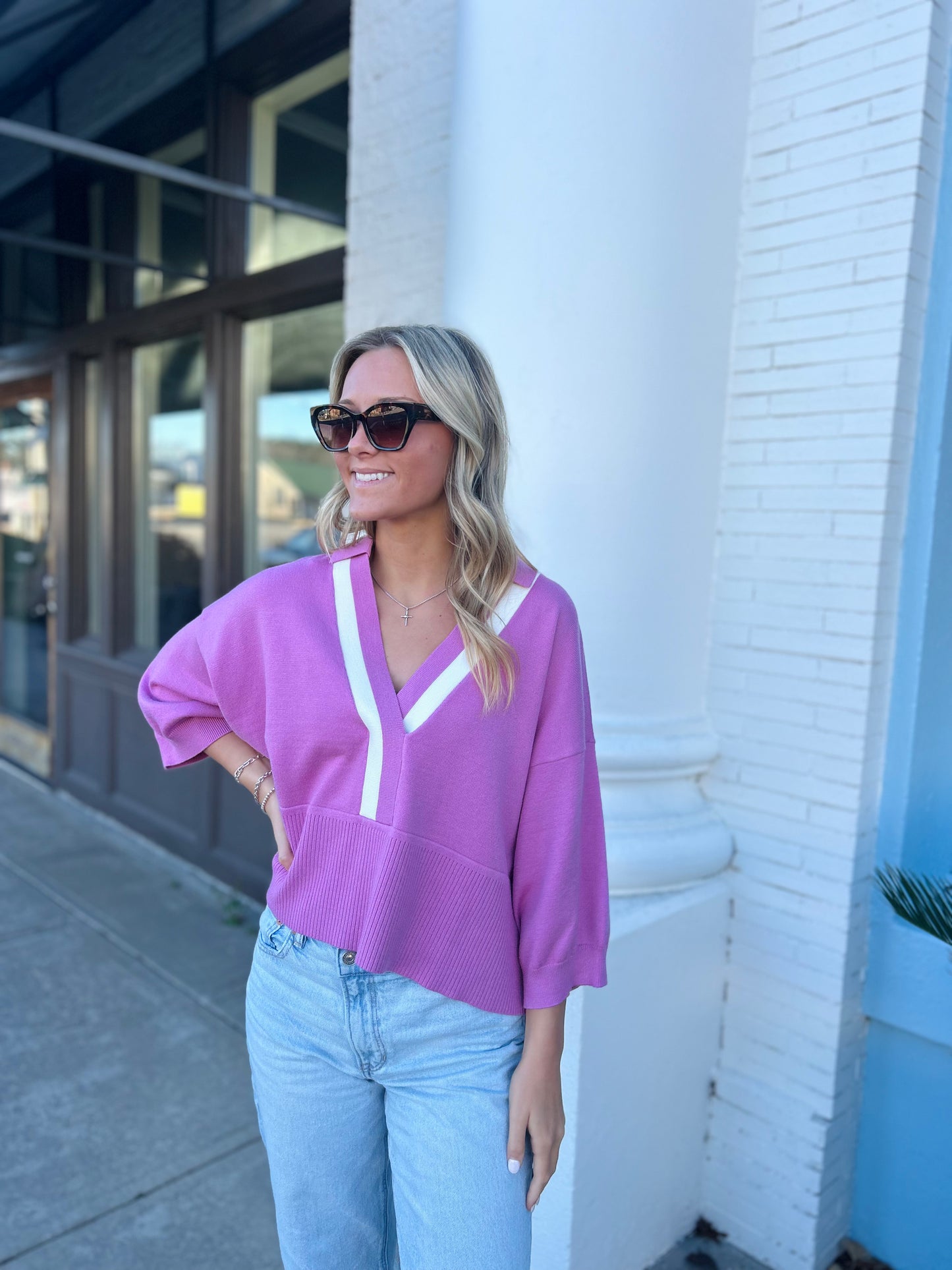 The Evie V-Neck Sweater