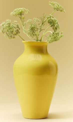 The Ceramic Doann Vase - Yellow