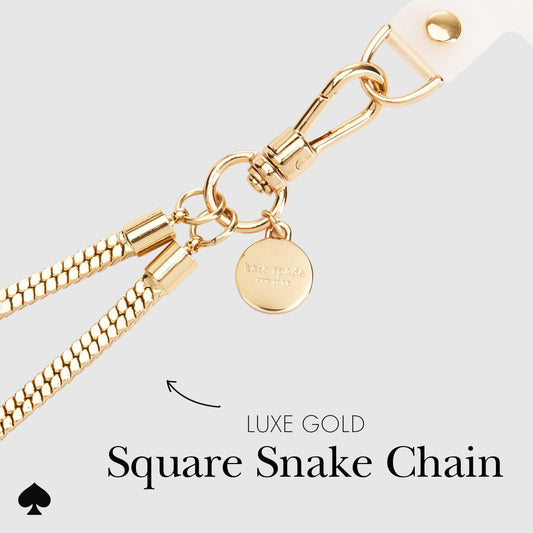 The Kate Spade New York Crossbody Chain - Heart of Gold