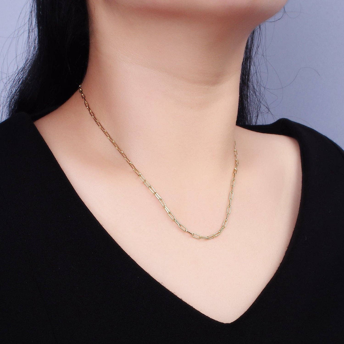 The Lettie Paperclip Necklace