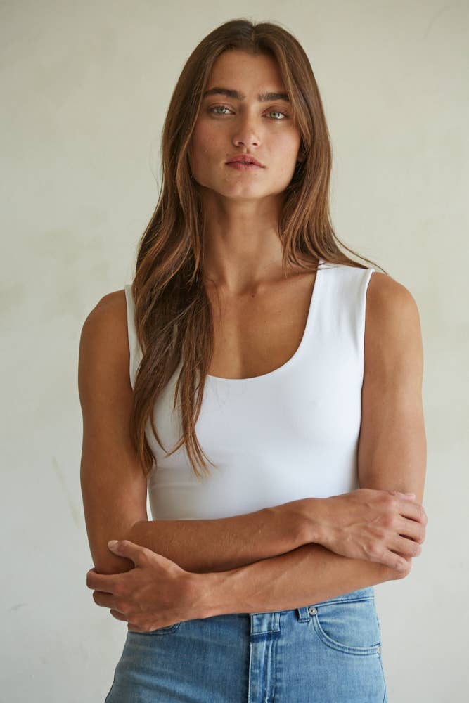 The Jenni Tank - White