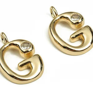 Bubble Letter Charm