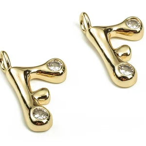 Bubble Letter Charm