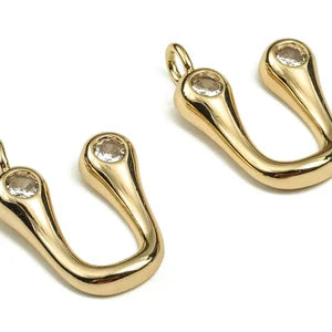 Bubble Letter Charm