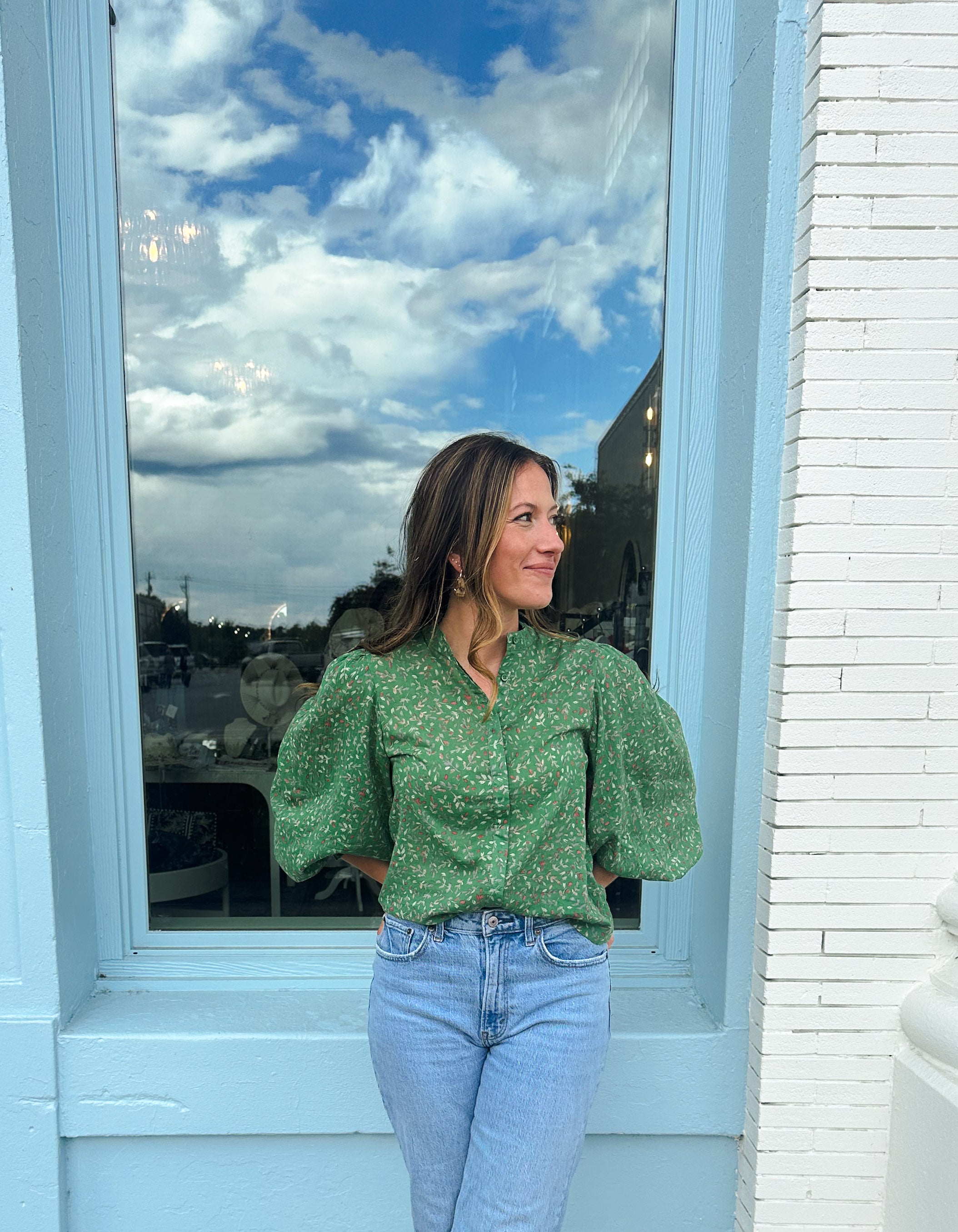 Sabrina Green Shirt