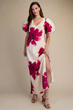 The Alex Puff Sleeve Dress
