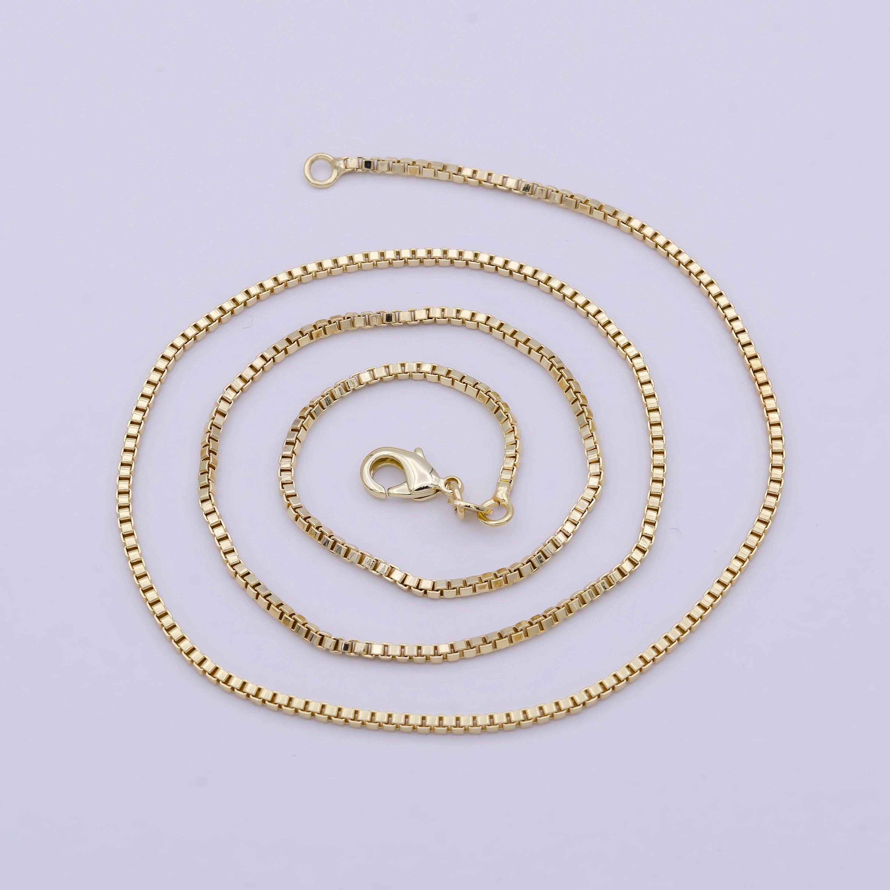 The Charlotte Box Chain Necklace