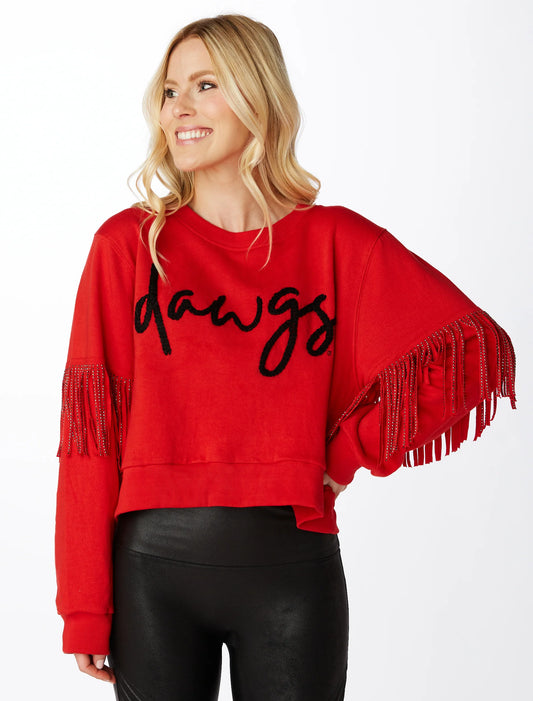 Dawgs Fringe Sweatshirt