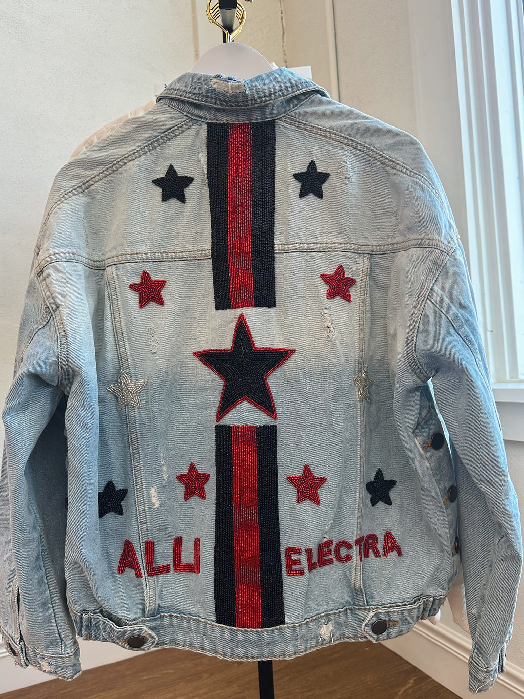 CUSTOM BEADED JACKET PREORDER