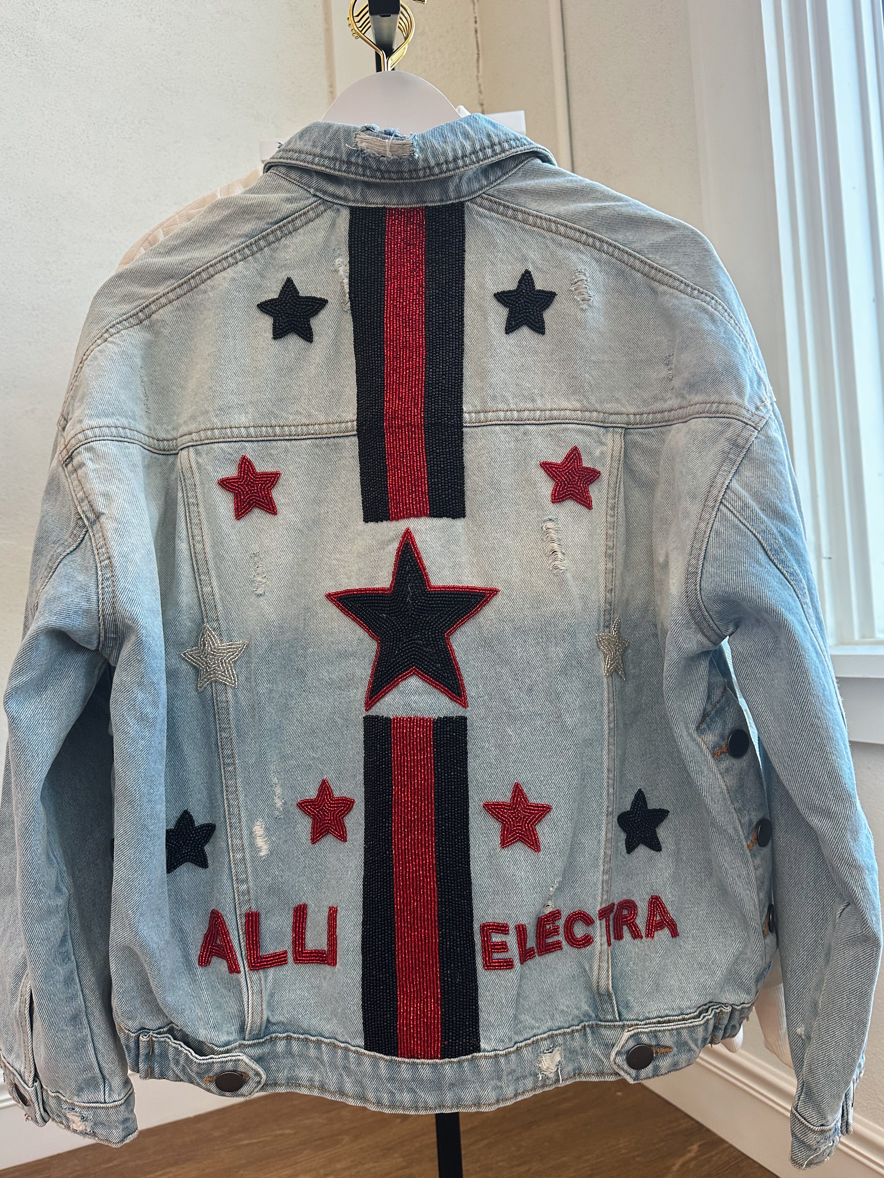 CUSTOM BEADED JACKET PREORDER