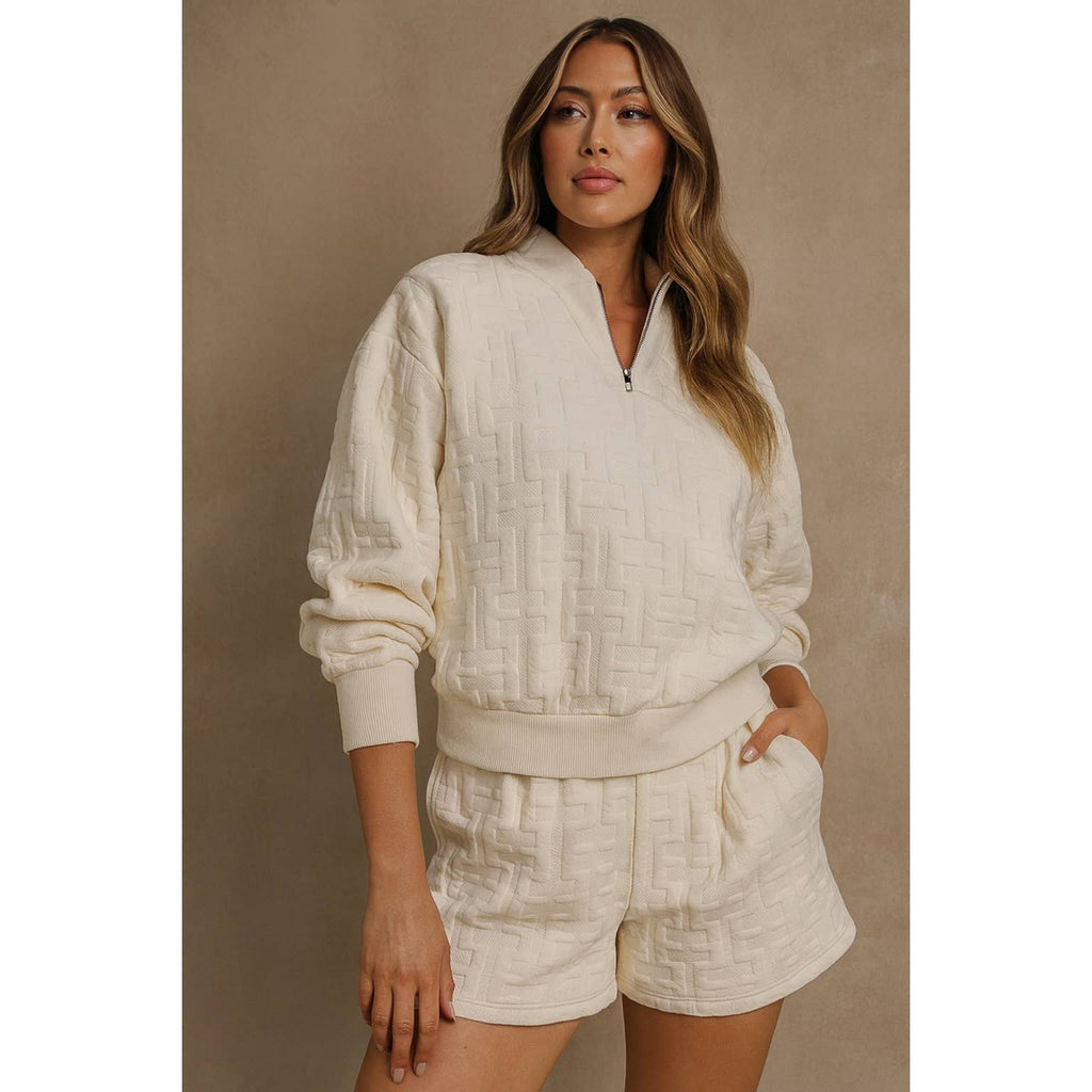 The Bex Pullover - Cream