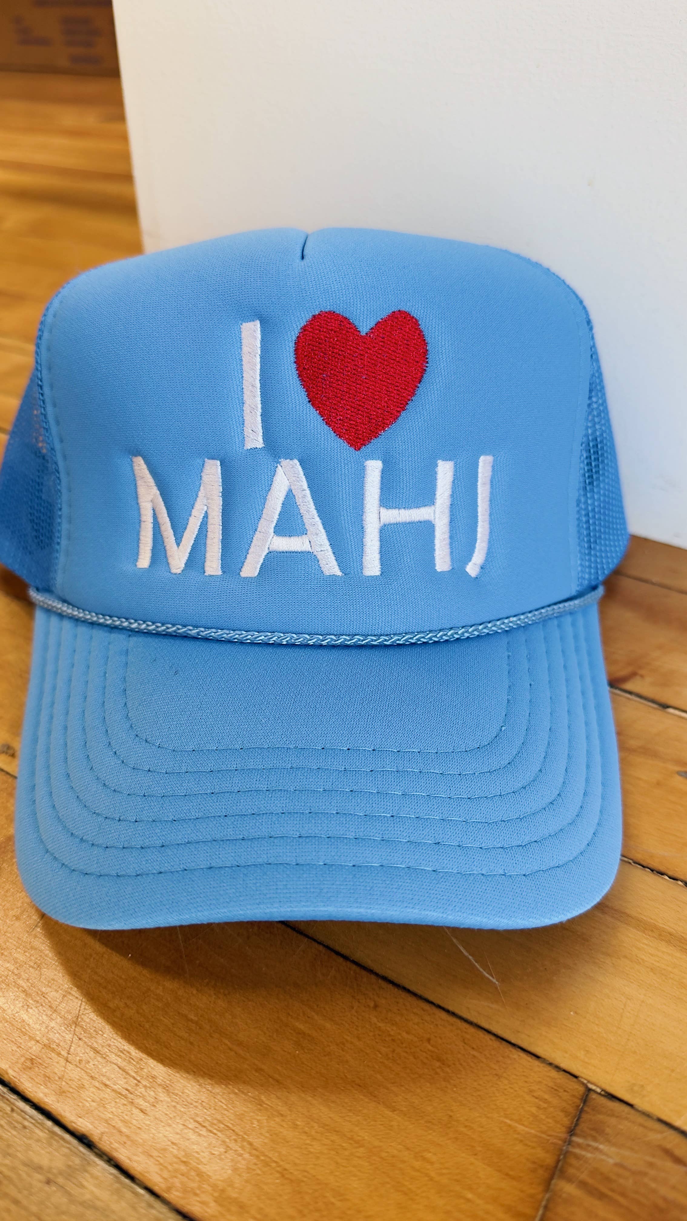 I Heart Mahjong Trucker Hat