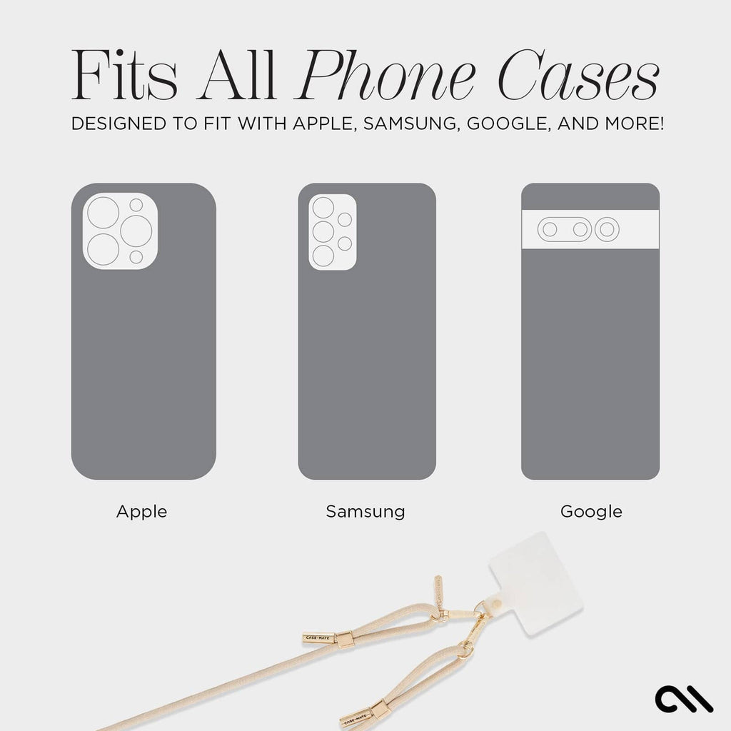 The Beige Rope Phone Crossbody