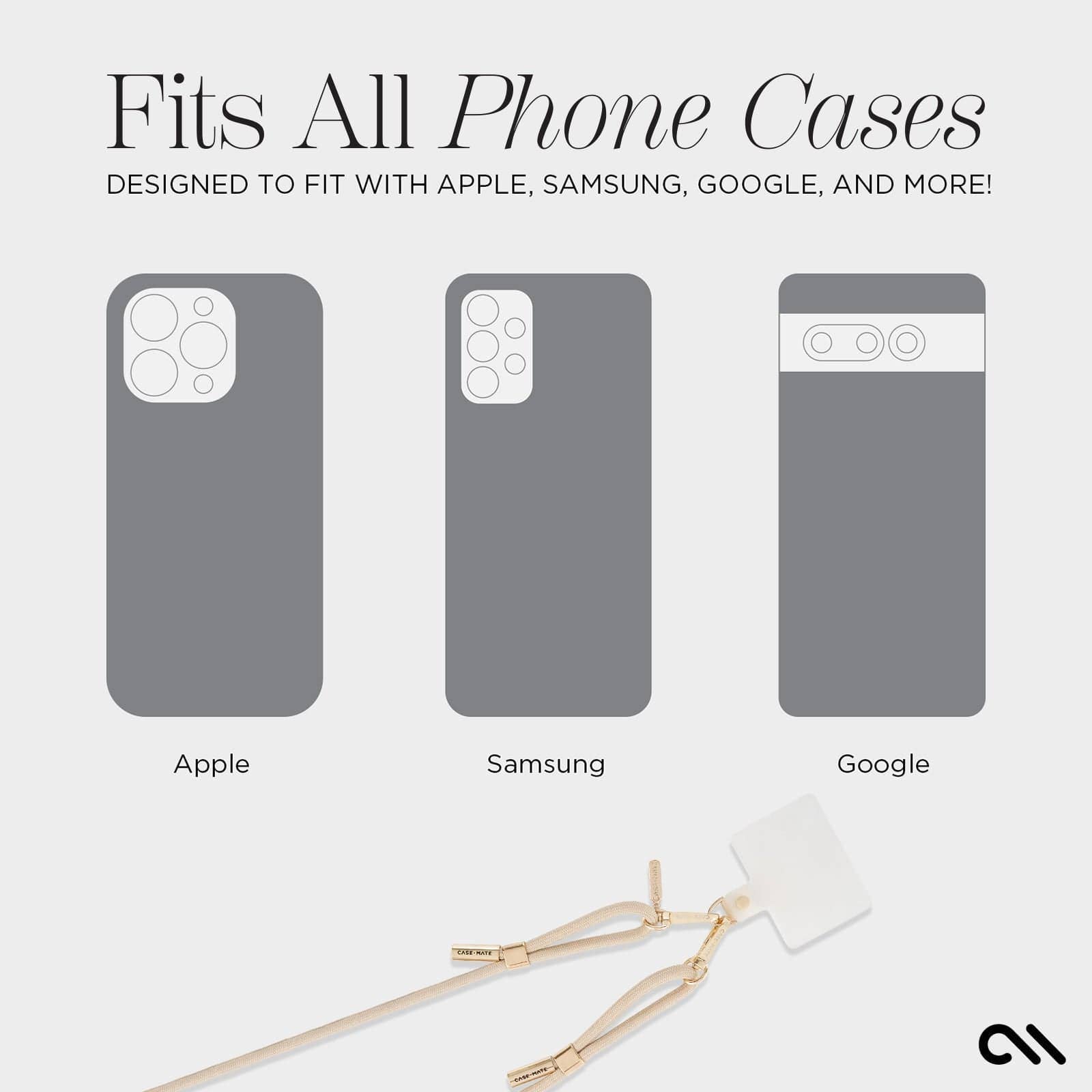 The Beige Rope Phone Crossbody