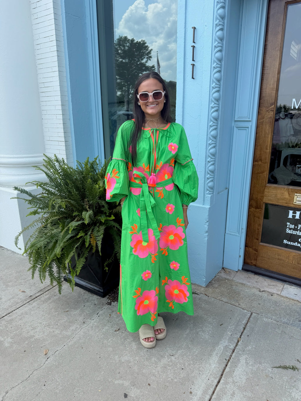 Tela - Florida Floral in Green
