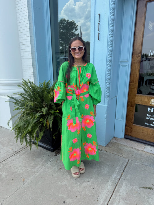 Tela - Florida Floral in Green
