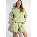 The Bex Shorts - Pistachio