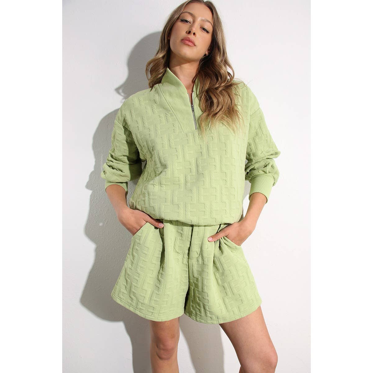 The Bex Shorts - Pistachio