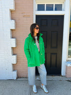 Ciao Milano Anna Rain Jacket- Green