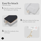 The Kate Spade New York Crossbody Chain - Heart of Gold