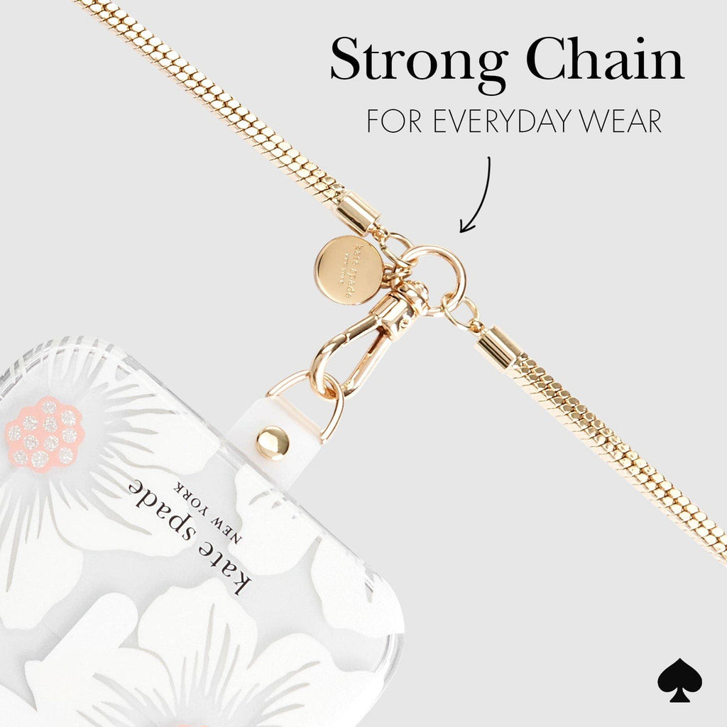 The Kate Spade New York Crossbody Chain - Heart of Gold