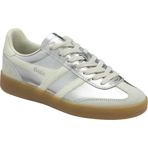 Viper Metallic Sneakers-Silver