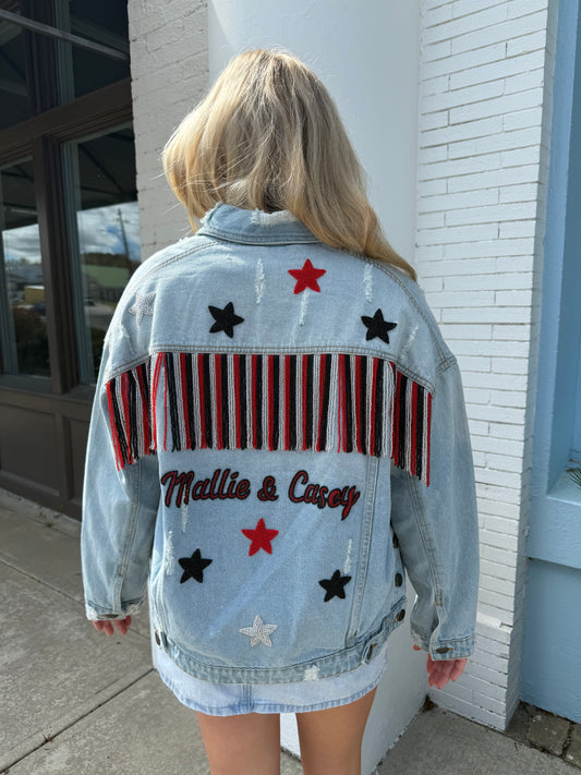 CUSTOM BEADED JACKET PREORDER