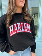 Harlem Mock Neck - Black/White