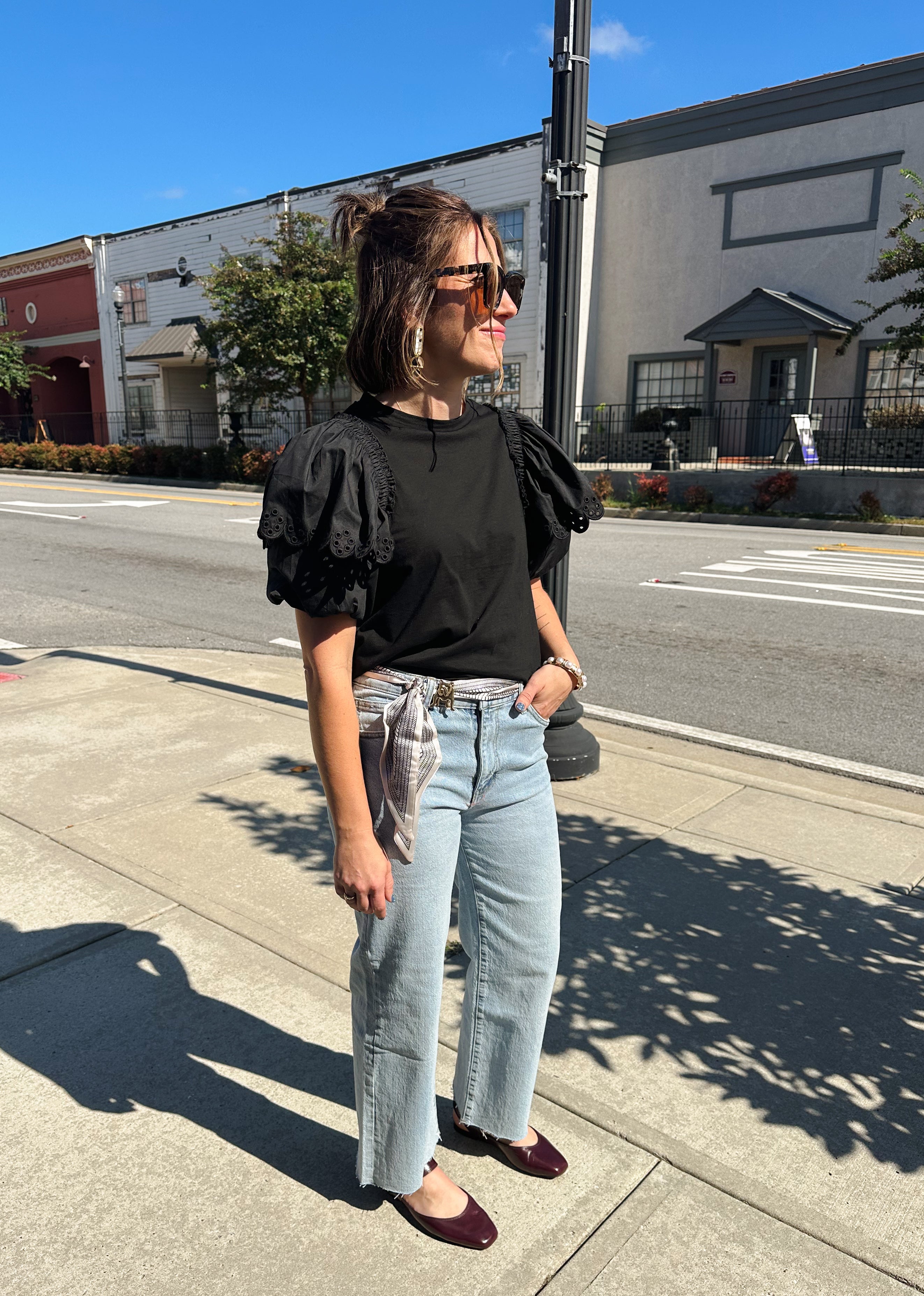 The Boone Top - Black