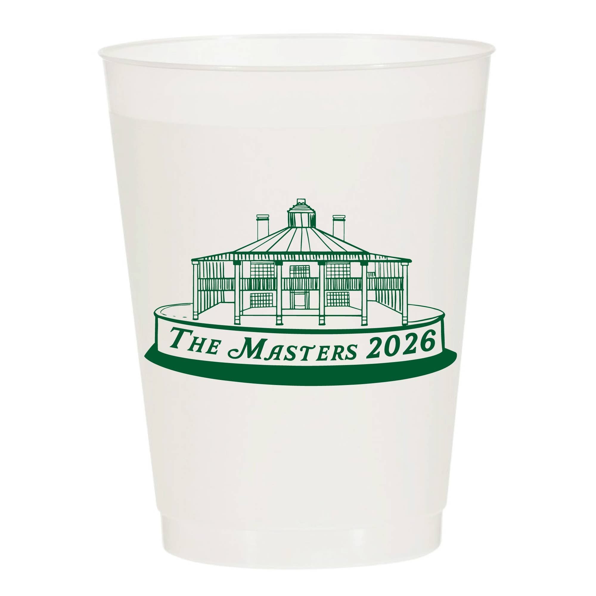 Augusta Golf Inspired 2026 Frosted Cups